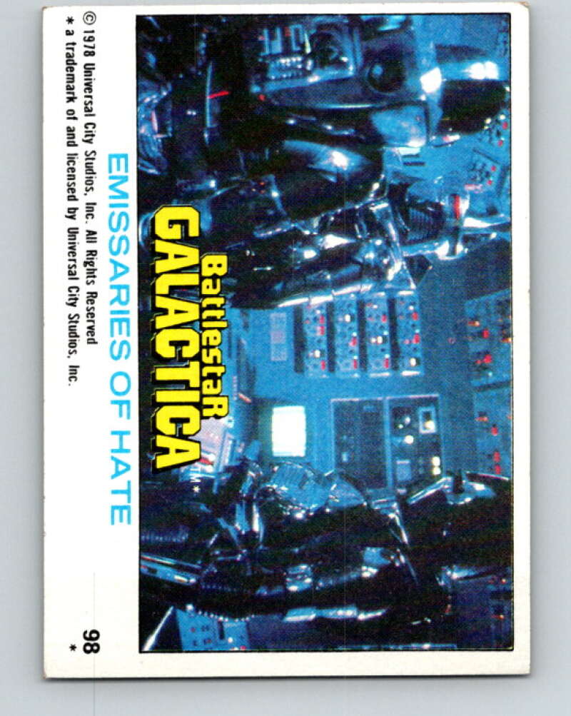 1978 Topps Battlestar Galactica #98 Emissaries of Hate V35402
