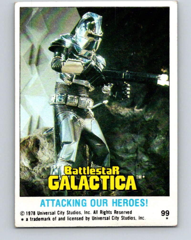 1978 Topps Battlestar Galactica #99 Attacking Our Heroes! V35403