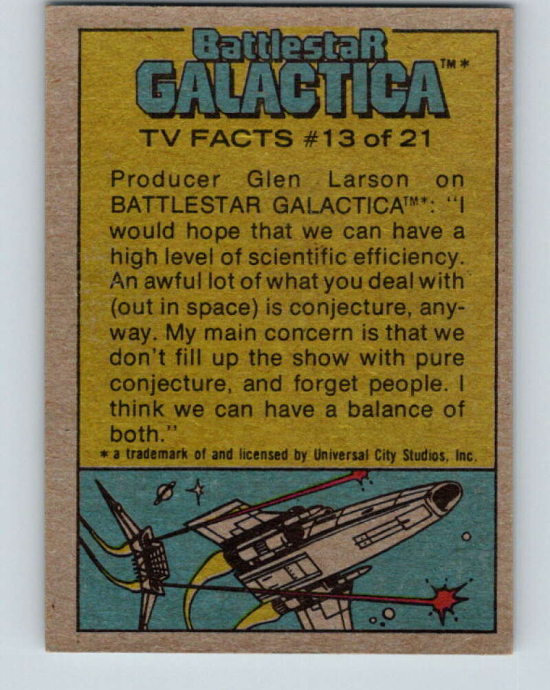 1978 Topps Battlestar Galactica #99 Attacking Our Heroes! V35403