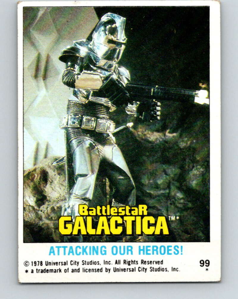 1978 Topps Battlestar Galactica #99 Attacking Our Heroes! V35404