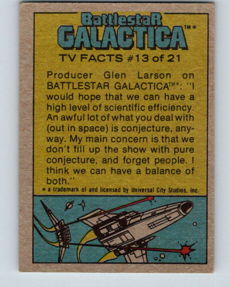 1978 Topps Battlestar Galactica #99 Attacking Our Heroes! V35404