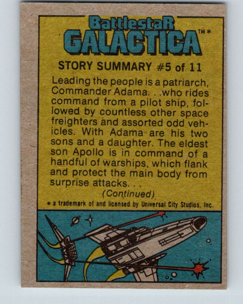 1978 Topps Battlestar Galactica #100 "Destroy the Human Vermin!" V35405