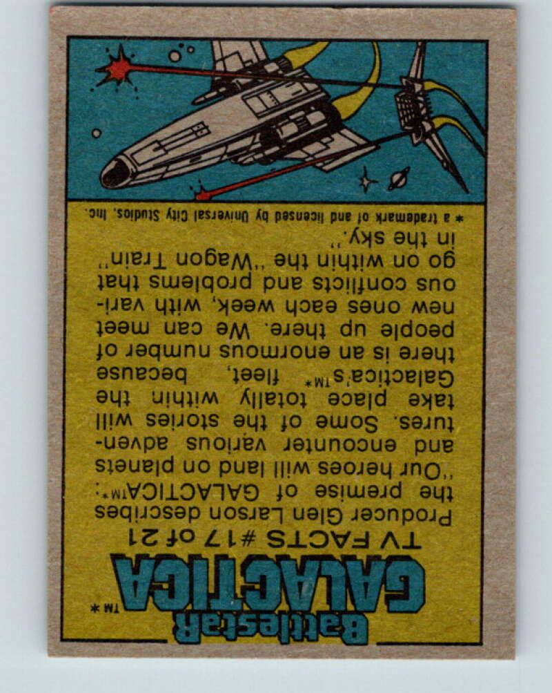 1978 Topps Battlestar Galactica #108 The Moment of Truth! V35421
