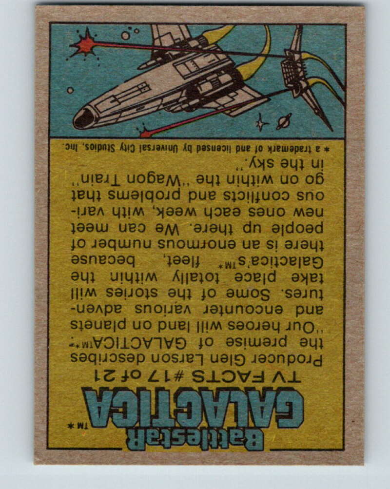 1978 Topps Battlestar Galactica #108 The Moment of Truth! V35422