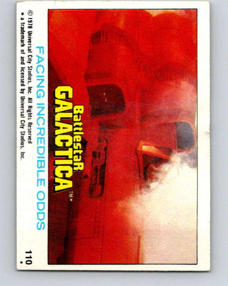 1978 Topps Battlestar Galactica #110 Facing Incredible Odds V35425