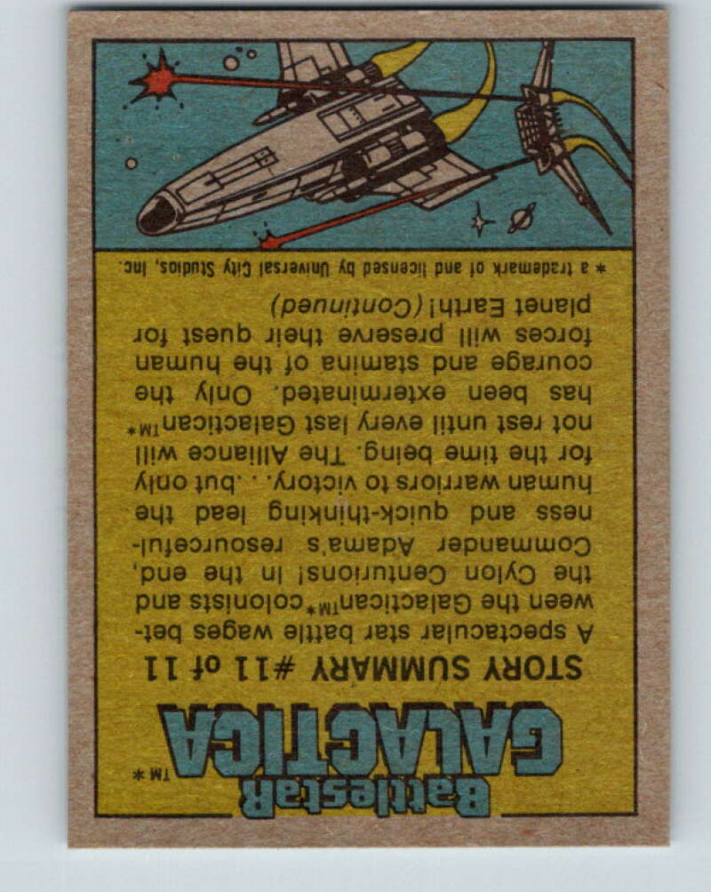 1978 Topps Battlestar Galactica #118 The Battlestar Quakes! V35438