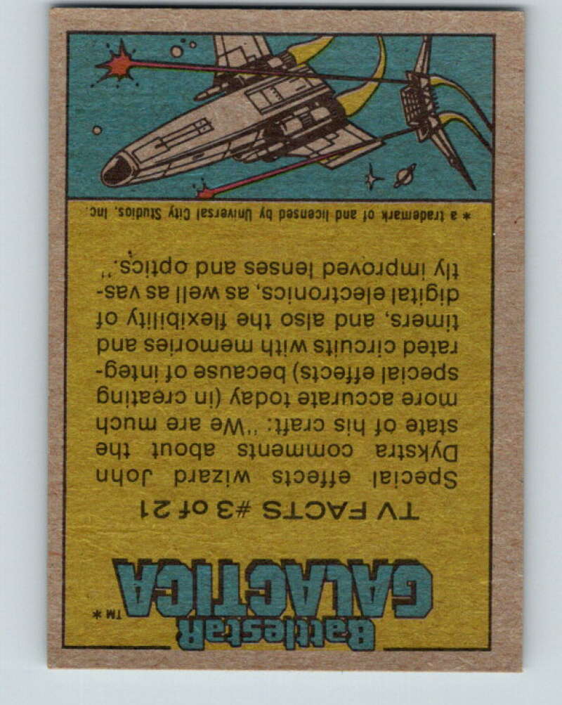 1978 Topps Battlestar Galactica #121 Troubled Colonial Elder V35442