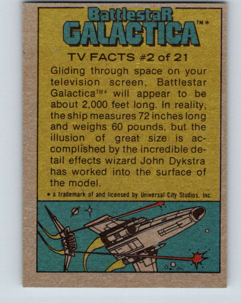 1978 Topps Battlestar Galactica #129 A Boy and His... Err... Daggit? V35451