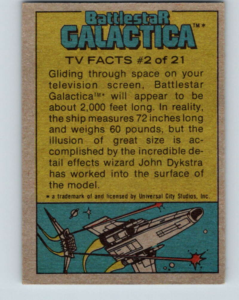 1978 Topps Battlestar Galactica #129 A Boy and His... Err... Daggit? V35452