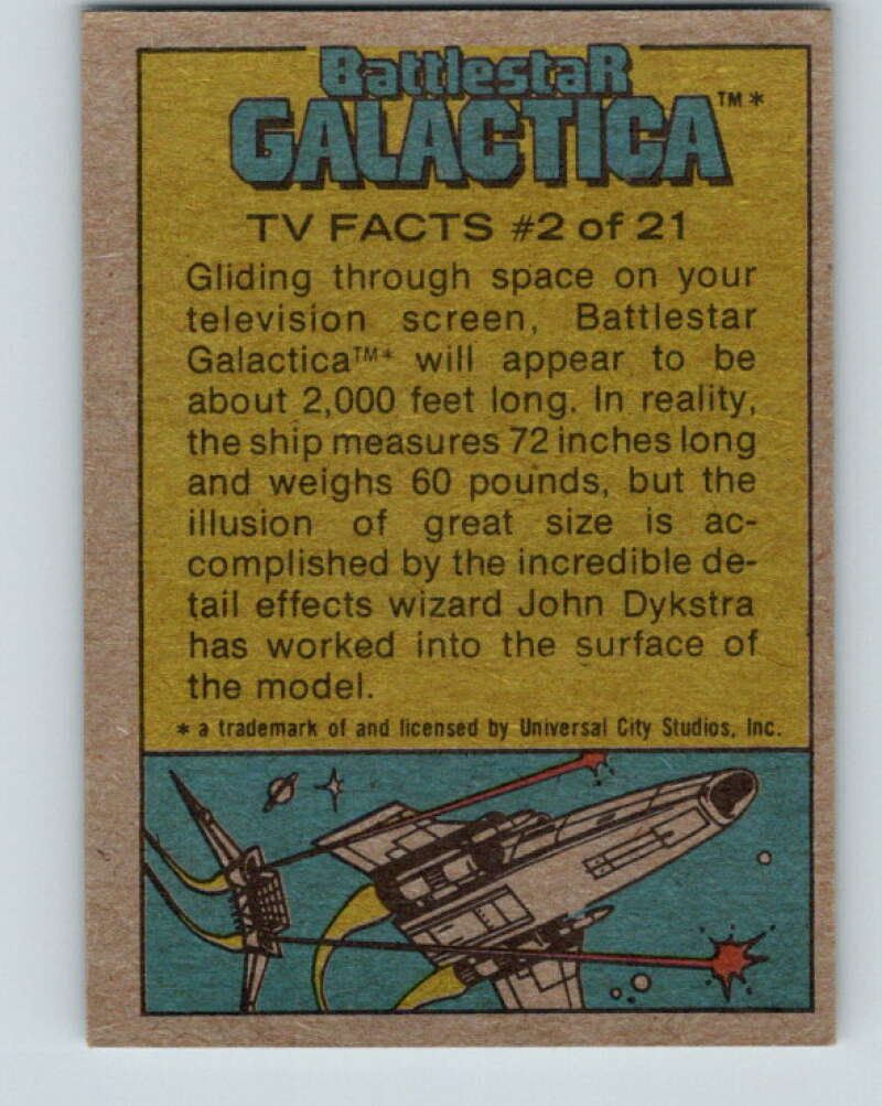 1978 Topps Battlestar Galactica #129 A Boy and His... Err... Daggit? V35453