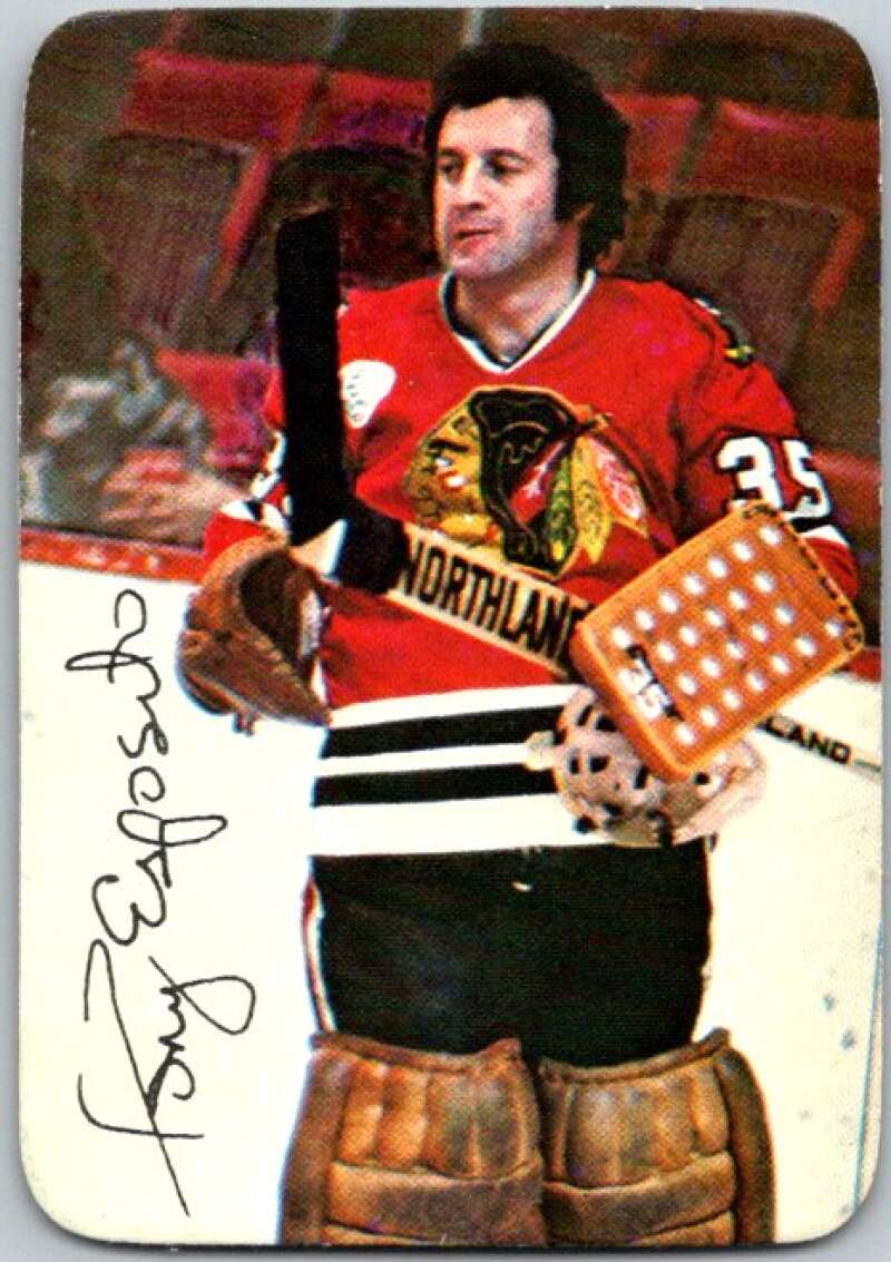 1976-77 Topps Glossy #3 Tony Esposito Chicago Blackhawks V35190