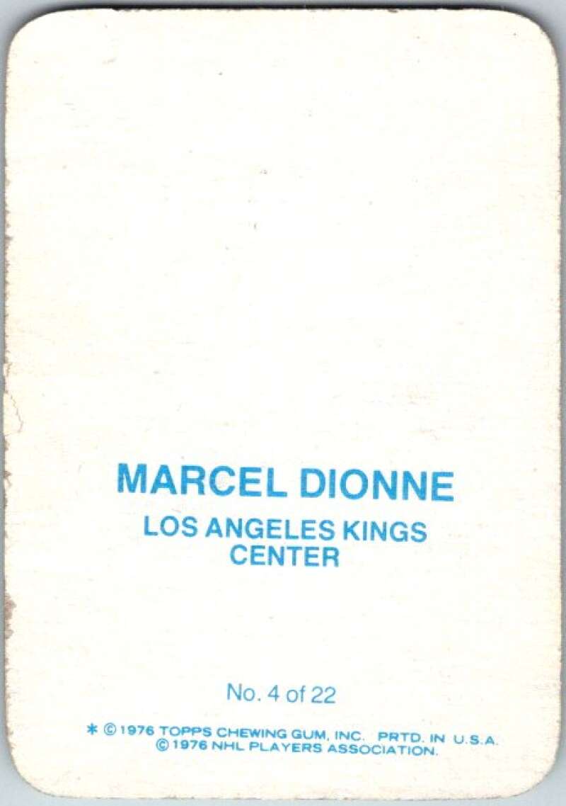 1976-77 Topps Glossy #4 Marcel Dionne Los Angeles Kings V35191