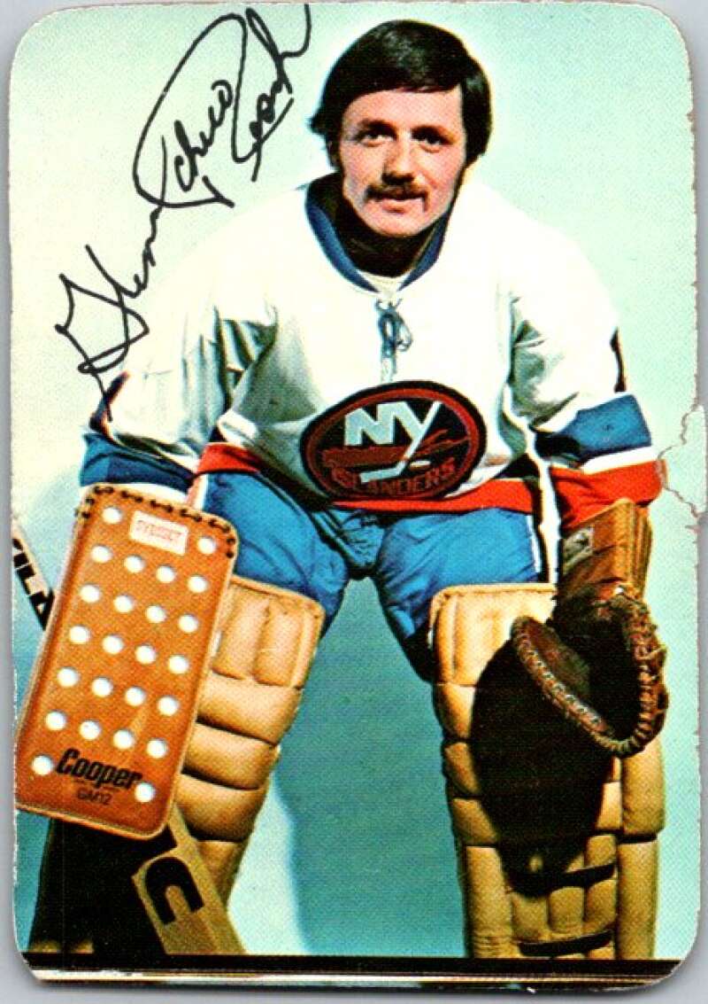 1976-77 Topps Glossy #6 Glenn Resch New York Islanders V35193