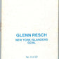 1976-77 Topps Glossy  #6 Glenn Resch  New York Islanders  V35193