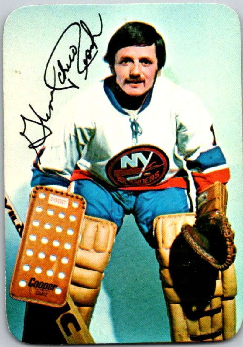 1976-77 Topps Glossy #6 Glenn Resch New York Islanders V35195