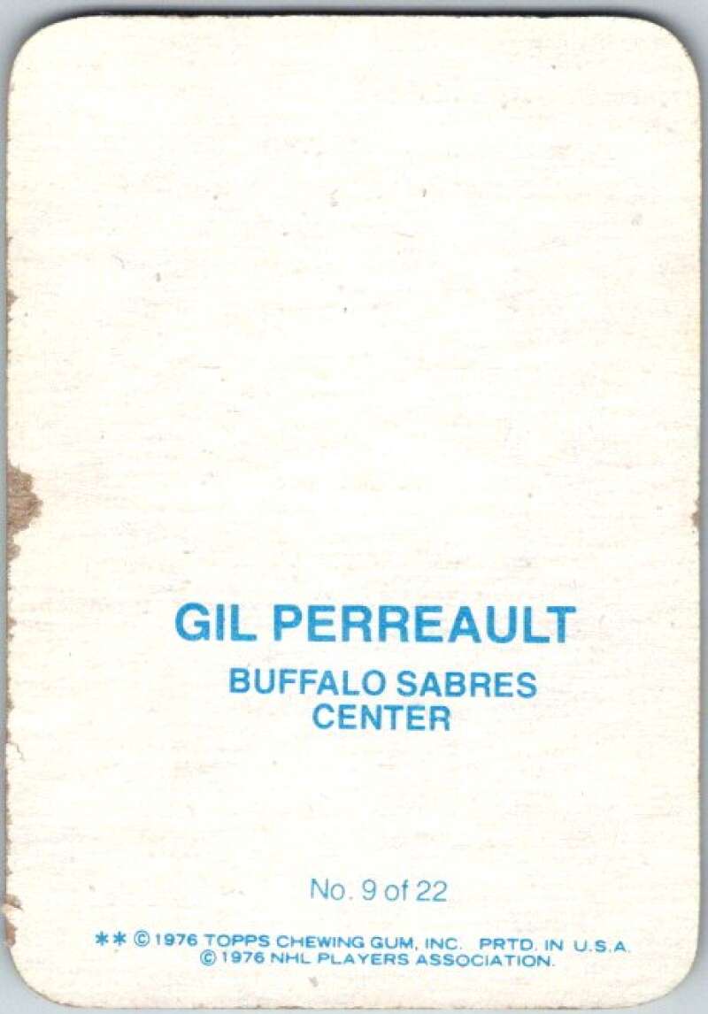 1976-77 Topps Glossy #9 Gilbert Perreault Buffalo Sabres v35459