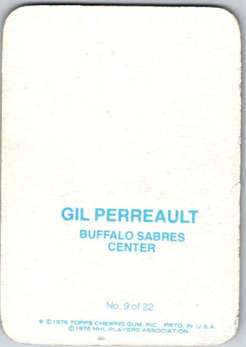 1976-77 Topps Glossy #9 Gilbert Perreault Buffalo Sabres V35460
