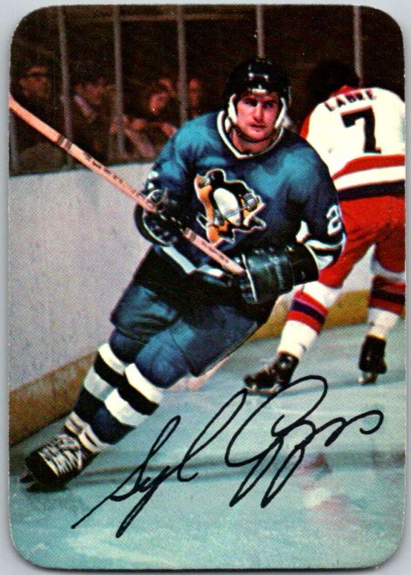 1976-77 Topps Glossy #13 Syl Apps Jr. Pittsburgh Penguins V35470