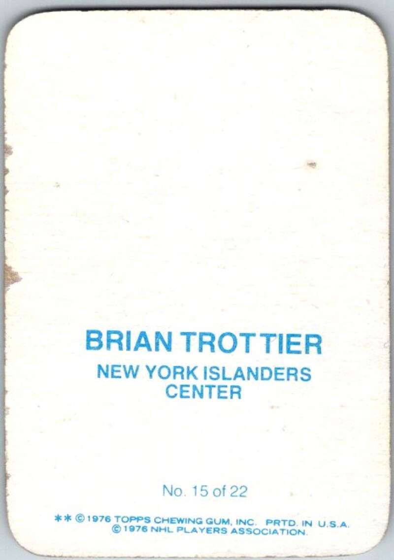 1976-77 Topps Glossy #15 Bryan Trottier New York Islanders V35472