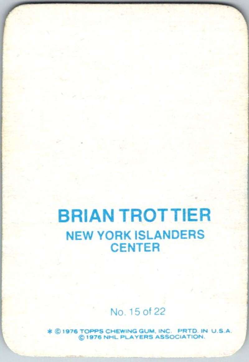 1976-77 Topps Glossy #15 Bryan Trottier New York Islanders V35478