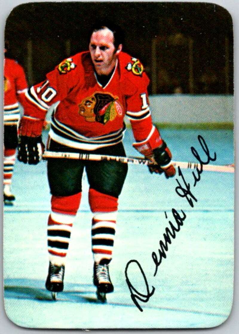 1976-77 Topps Glossy #16 Dennis Hull Chicago Blackhawks V35479