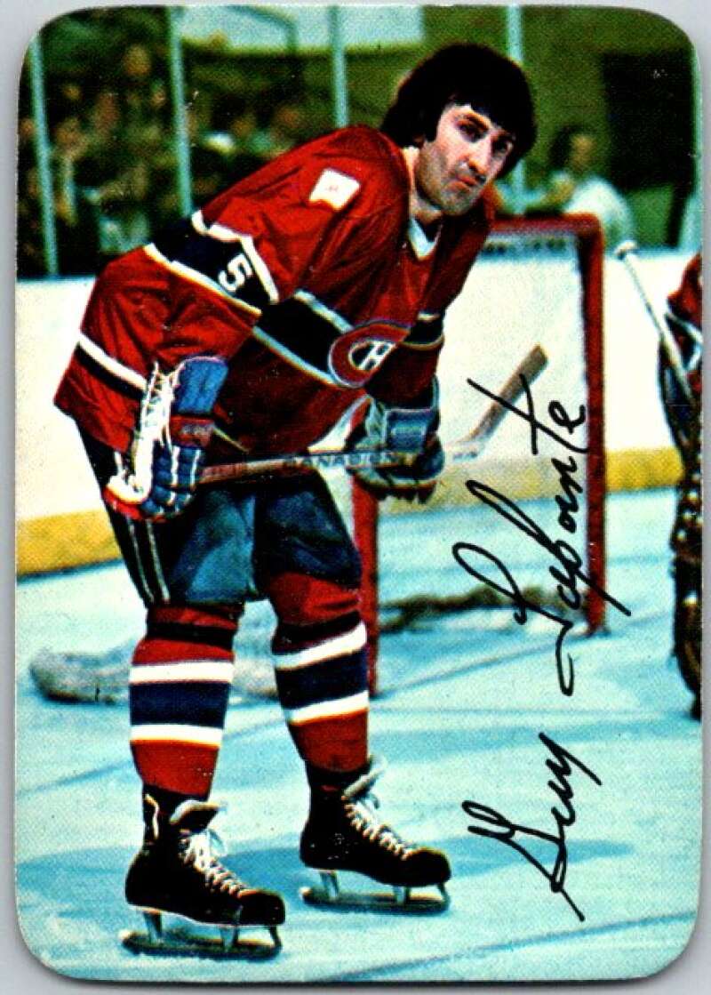 1976-77 Topps Glossy #17 Guy Lapointe Montreal Canadiens V35480