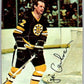 1977-78 O-Pee-Chee Glossy #1 Wayne Cashman, Boston Bruins  V35495