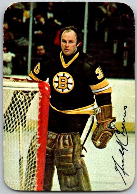 1977-78 O-Pee-Chee Glossy #2 Gerry Cheevers, Boston Bruins  V35499