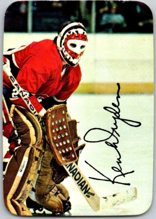 1977-78 O-Pee-Chee Glossy #5 Ken Dryden, Montreal Canadiens  V35519