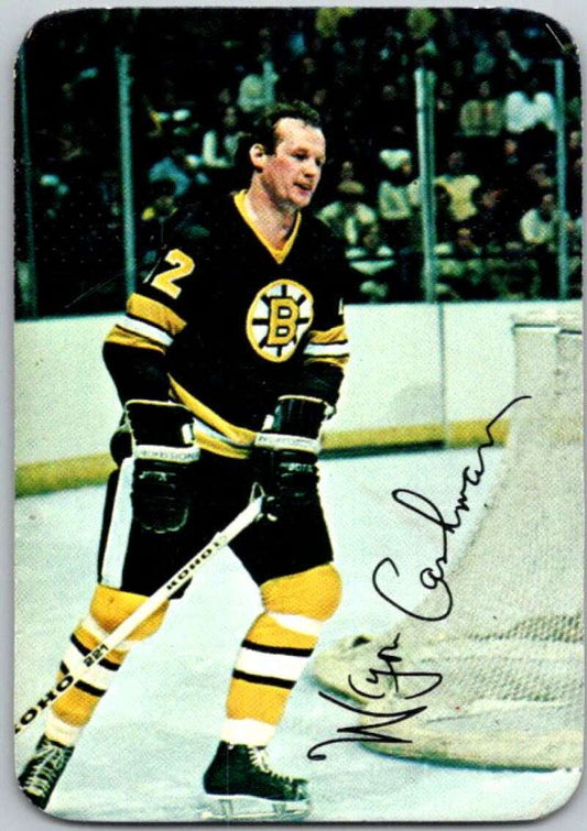 1977-78 Topps Glossy #1 Wayne Cashman, Boston Bruins  V35609