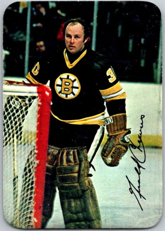 1977-78 Topps Glossy #2 Gerry Cheevers, Boston Bruins  V35615