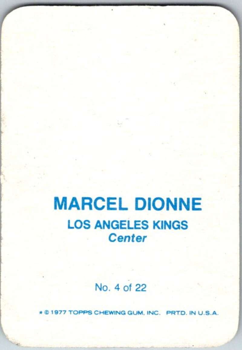 1977-78 Topps Glossy #4 Marcel Dionne, Los Angeles Kings  V35622