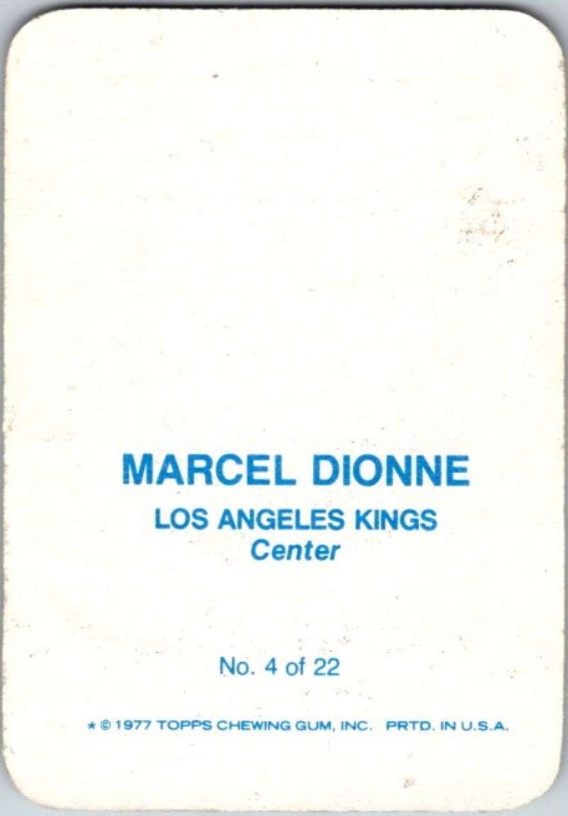 1977-78 Topps Glossy #4 Marcel Dionne, Los Angeles Kings V35623