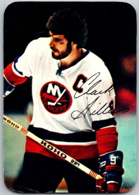 1977-78 Topps Glossy #6 Clark Gillies, New York Islanders  V35629