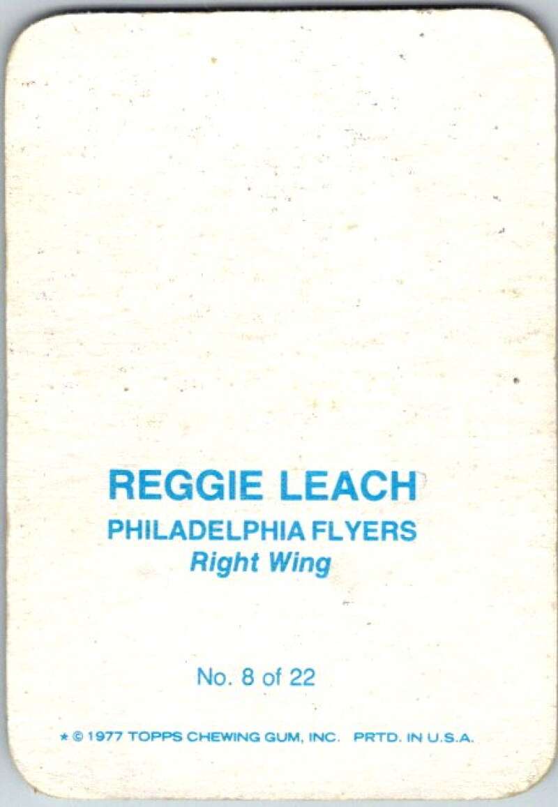 1977-78 Topps Glossy #8 Reggie Leach, Philadelphia Flyers V35633
