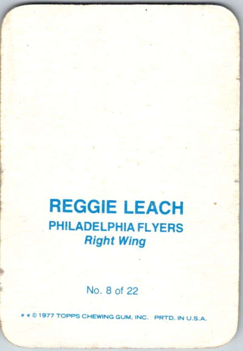 1977-78 Topps Glossy #8 Reggie Leach, Philadelphia Flyers V35635