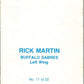 1977-78 Topps Glossy #11 Rick Martin, Buffalo Sabres  V35643