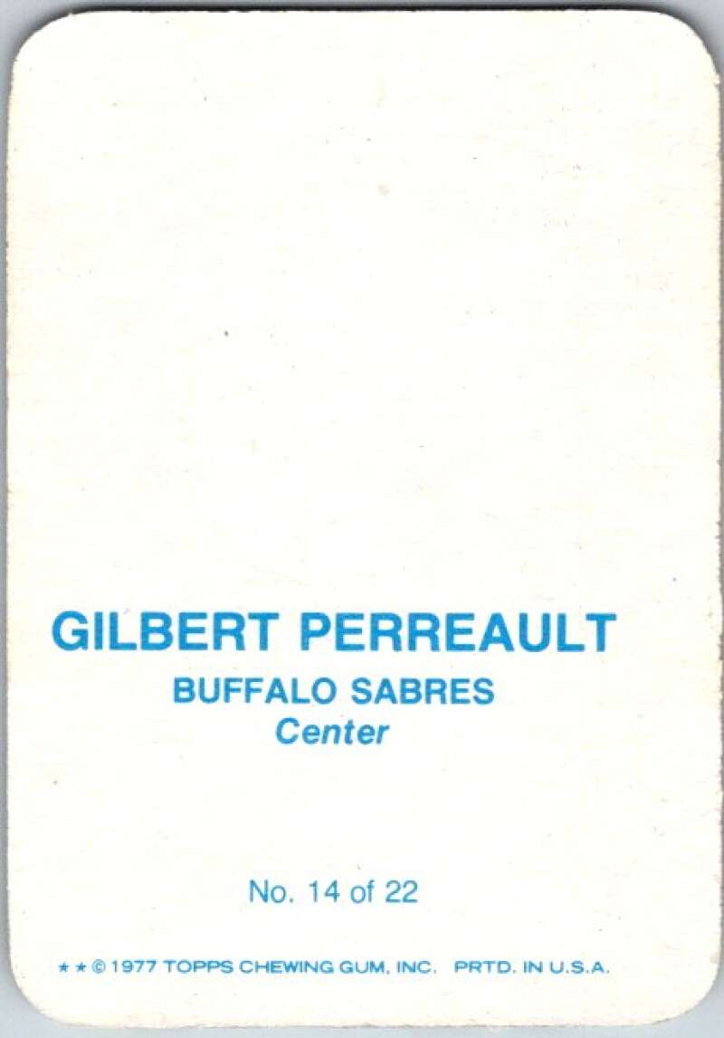 1977-78 Topps Glossy #14 Gilbert Perreault, Buffalo Sabres V35653