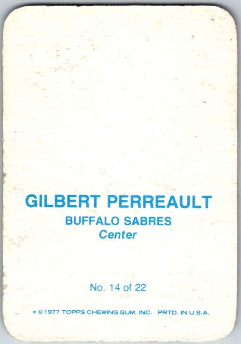 1977-78 Topps Glossy #14 Gilbert Perreault, Buffalo Sabres V35655