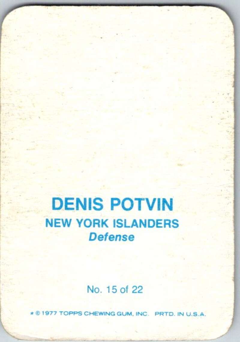 1977-78 Topps Glossy #15 Denis Potvin, New York Islanders V35657