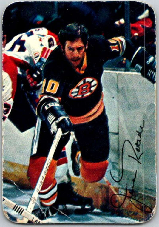 1977-78 Topps Glossy #16 Jean Rattele, Boston Bruins  V35661