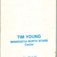1977-78 Topps Glossy #22 Tim Young, Minnesota North Stars  V35682