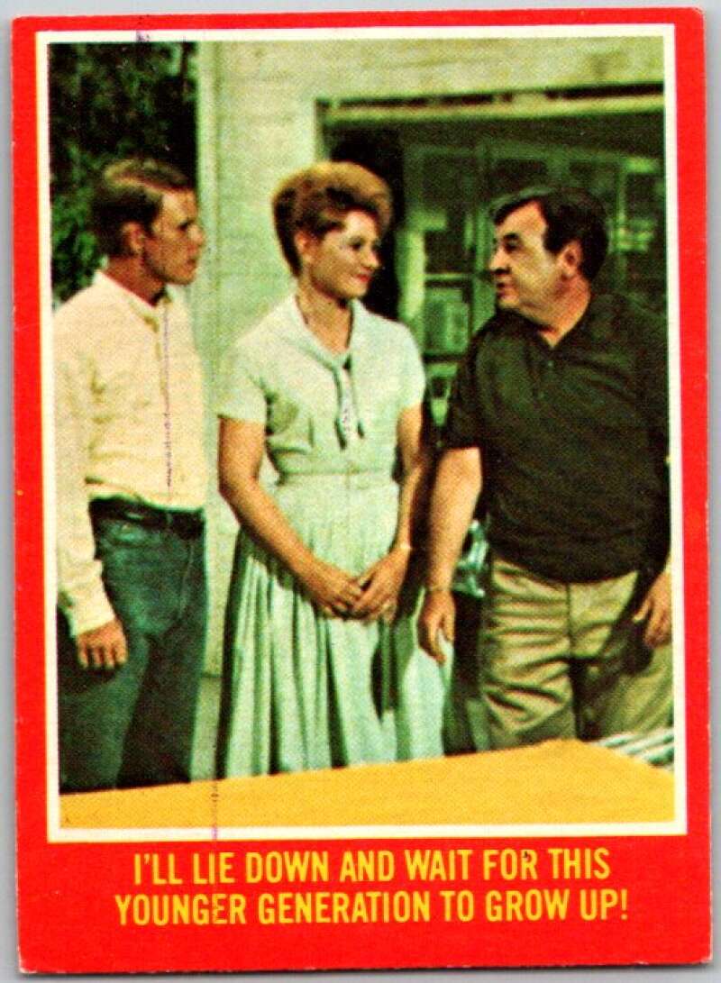 1977 O-Pee-Chee Happy Days #10 I'll lie down and wait to grow up V35714