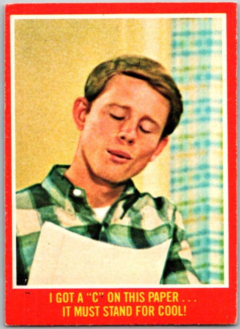 1977 O-Pee-Chee Happy Days #35 I got a "C" on this paper… V35773