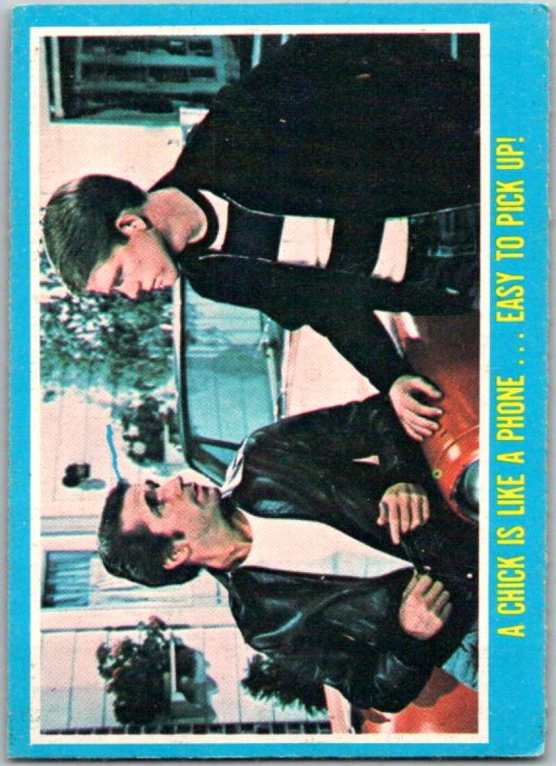 1976 Topps Happy Days #1 A Chick Is Like a Phone Easy to Pick Up V35797