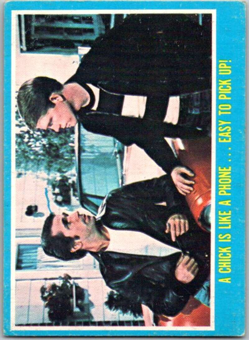 1976 Topps Happy Days #1 A Chick Is Like a Phone Easy to Pick Up V35798