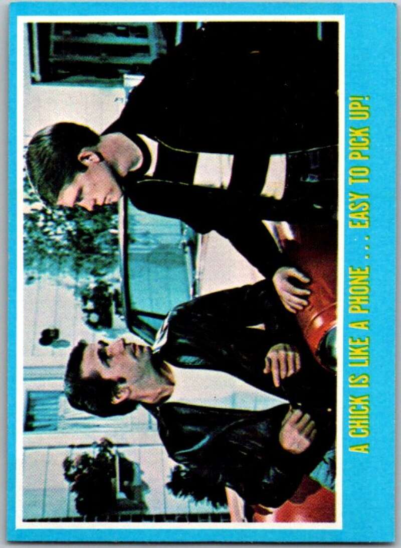 1976 Topps Happy Days #1 A Chick Is Like a Phone Easy to Pick Up V35802