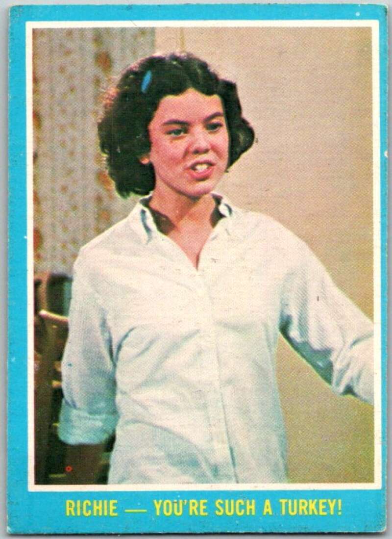 1976 Topps Happy Days #2 Richie You're Such a Turkey V35804