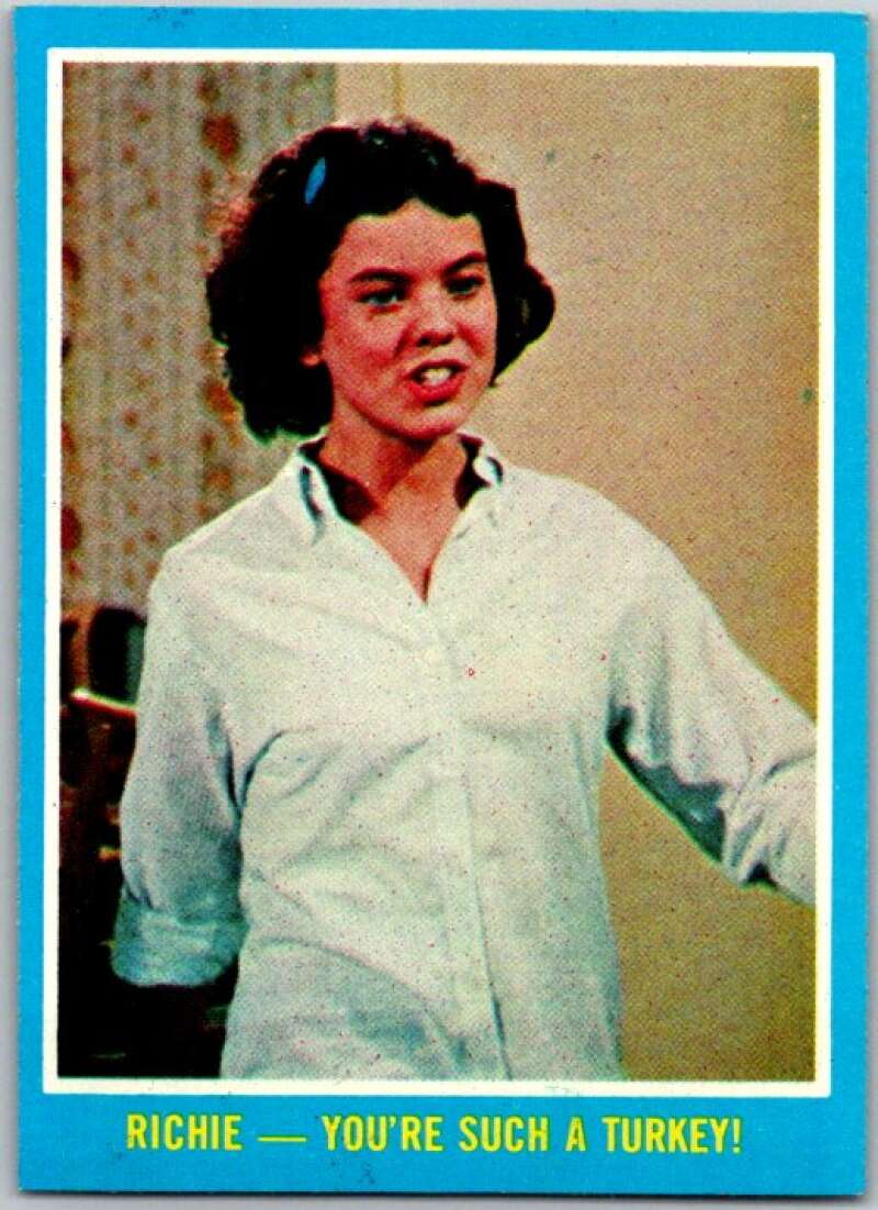 1976 Topps Happy Days #2 Richie You're Such a Turkey V35806