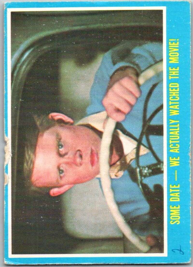 1976 Topps Happy Days #6 Some Date We Actually Watched the Movie V35816